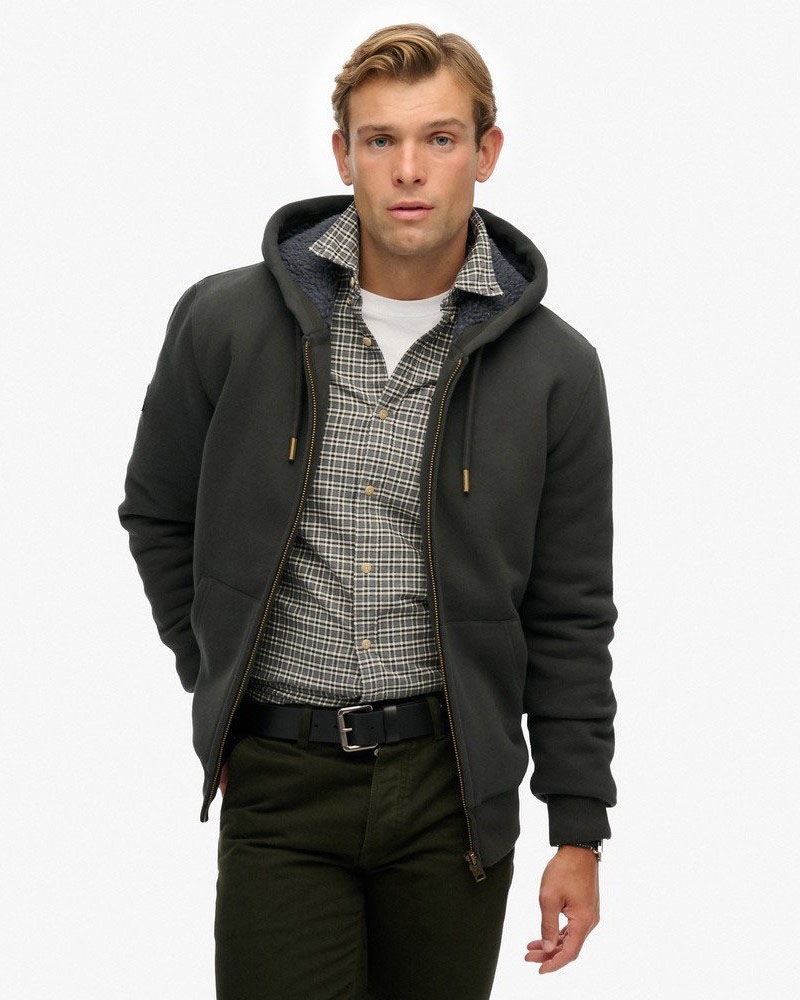 SUPERDRY & CO D1 BORG LINED ZIPHOOD ΦΟΥΤΕΡ ΑΝΔΡΙΚΟ - SD0APM2014502A000000 SUPERDRY & CO D1 BORG LINED ZIPHOOD ΦΟΥΤΕΡ ΑΝΔΡΙΚΟ - SD0APM2014502A000000