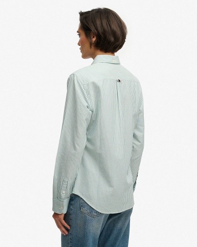 SUPERDRY & CO D2 SLIM OXFORD BD L/S SHIRT ΠΟΥΚΑΜΙΣΟ ΓΥΝΑΙΚΕΙΟ - SD0APW4010565A000000