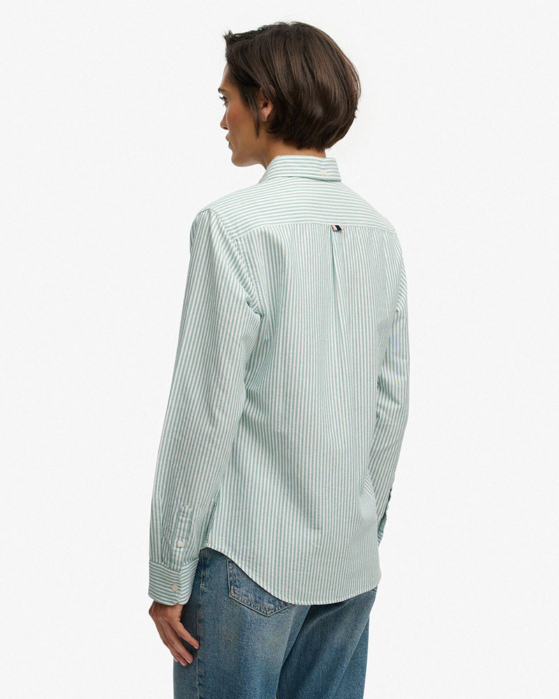 SUPERDRY & CO D2 SLIM OXFORD BD L/S SHIRT ΠΟΥΚΑΜΙΣΟ ΓΥΝΑΙΚΕΙΟ - SD0APW4010565A000000