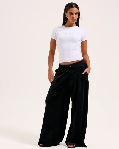JUICY YUKA WIDE LEG TRACKPANT - JCBBJ225803-101