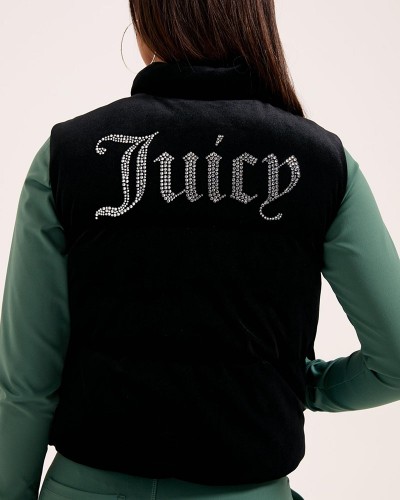 JUICY LIGHTENING VELOUR GILET - JCOGL225551-101 JUICY LIGHTENING VELOUR GILET - JCOGL225551-101