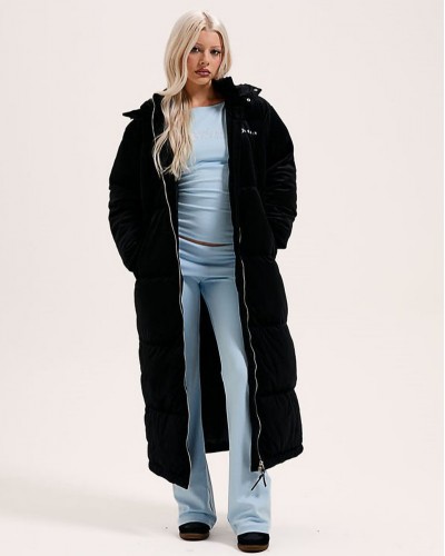 JUICY CENTURY LONGLINE PUFFA JACKET - JCOIJ225552-101 JUICY CENTURY LONGLINE PUFFA JACKET - JCOIJ225552-101