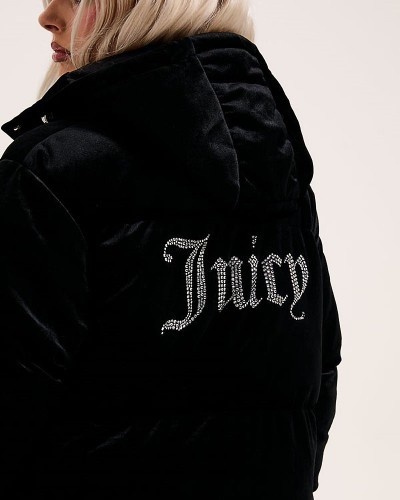 JUICY CENTURY LONGLINE PUFFA JACKET - JCOIJ225552-101 JUICY CENTURY LONGLINE PUFFA JACKET - JCOIJ225552-101