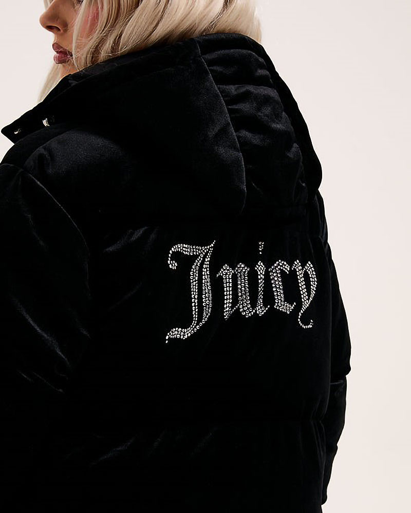 JUICY CENTURY LONGLINE PUFFA JACKET - JCOIJ225552-101 JUICY CENTURY LONGLINE PUFFA JACKET - JCOIJ225552-101