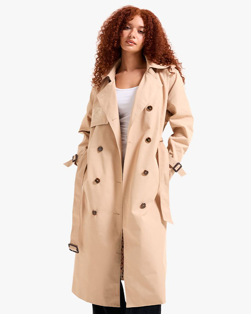 JUICY COTTON TWILL TRENCH COAT - JCOIJ225555-284 JUICY COTTON TWILL TRENCH COAT - JCOIJ225555-284