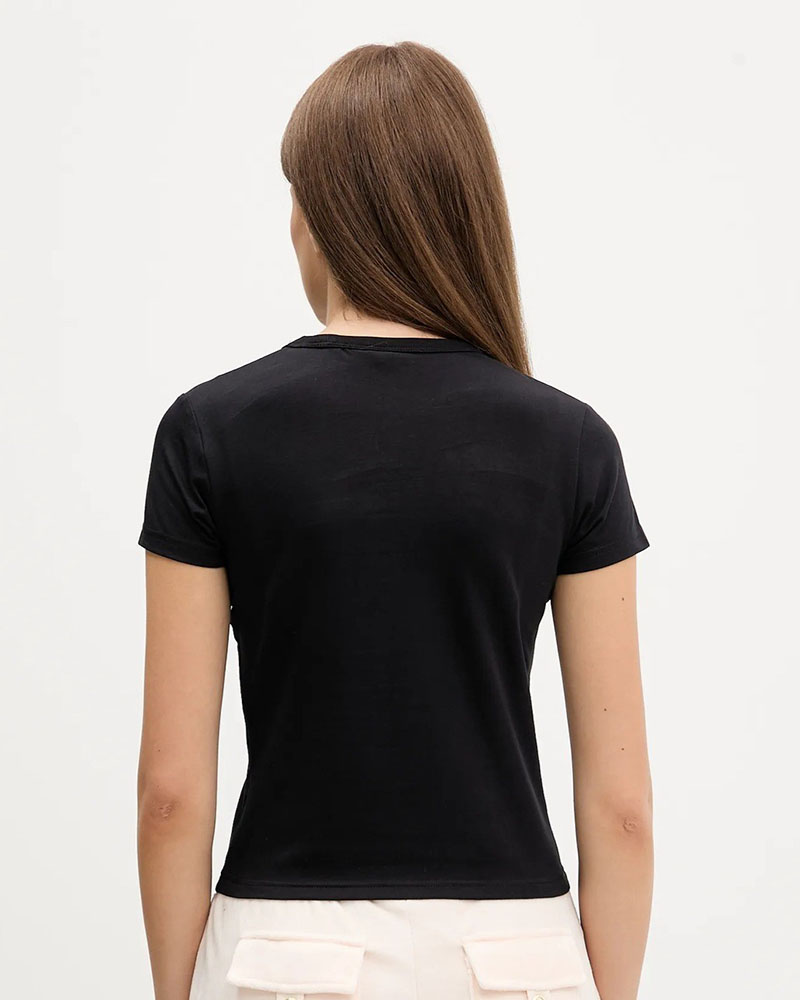 JUICY JUICY CREST RINGER TSHIRT - - JCSCT225407-101