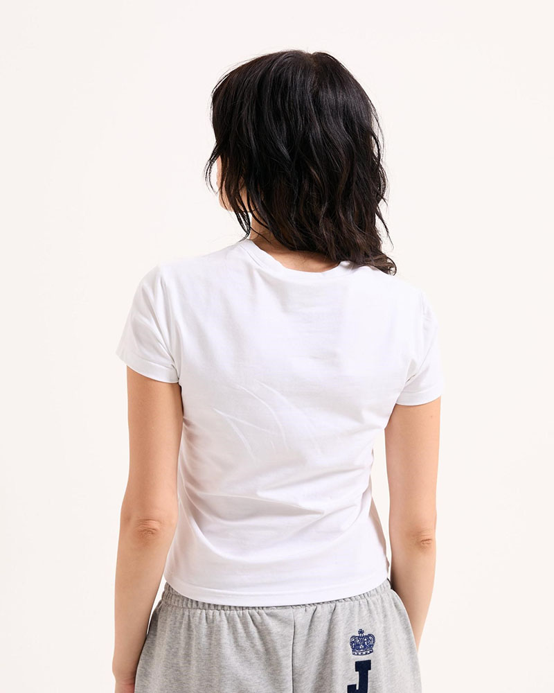 JUICY JUICY CREST RINGER TSHIRT - - JCSCT225407-117