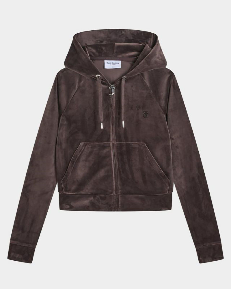 JUICY MADISON OUTLINE HOODIE - JCWAS225306-193 JUICY MADISON OUTLINE HOODIE - JCWAS225306-193