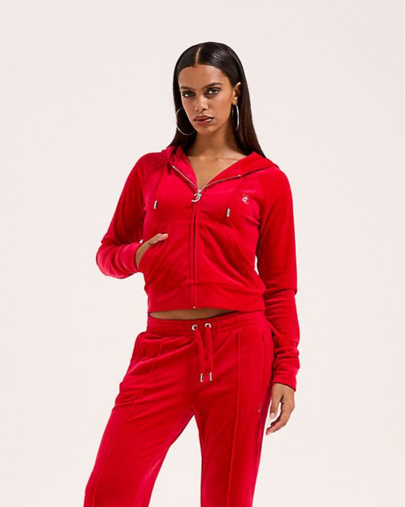 JUICY MADISON OUTLINE HOODIE - JCWAS225306-894 JUICY MADISON OUTLINE HOODIE - JCWAS225306-894