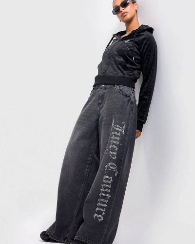 JUICY DIAMANTE WIDE LEG JEAN - JCDJE225952-129