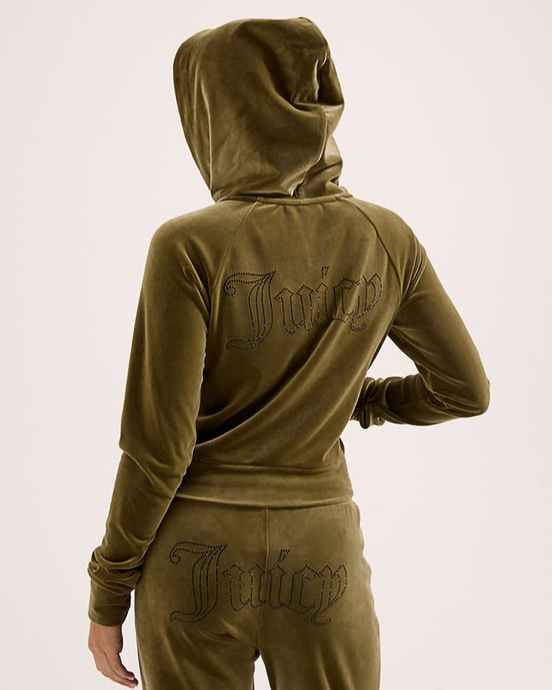 JUICY MADISON OUTLINE HOODIE - JCWAS225306-693