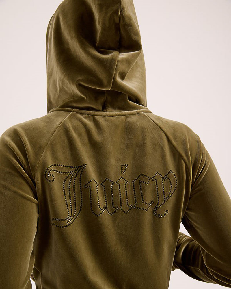 JUICY MADISON OUTLINE HOODIE - JCWAS225306-693