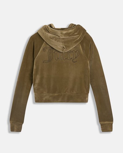 JUICY MADISON OUTLINE HOODIE - JCWAS225306-693