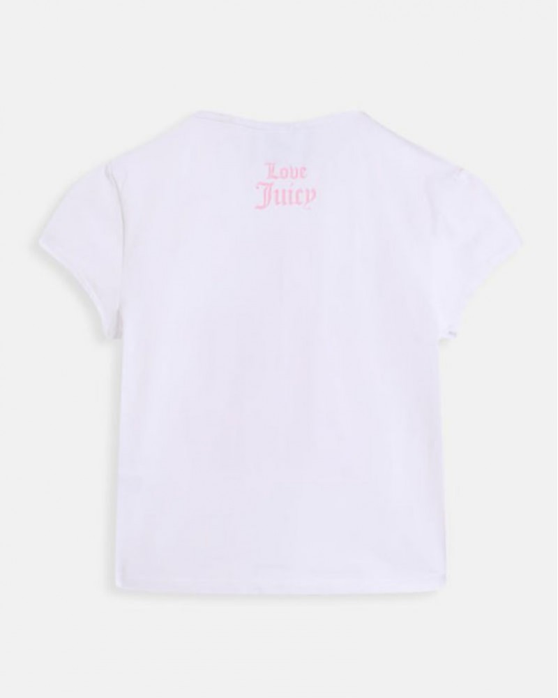 JUICY I WANT CANDY
CAPPED BABY SLEEVE TSHIRT - JCNCT126460-117