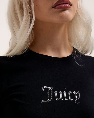 JUICY ESME FITTED TEE - JCWCT225323-101 JUICY ESME FITTED TEE - JCWCT225323-101