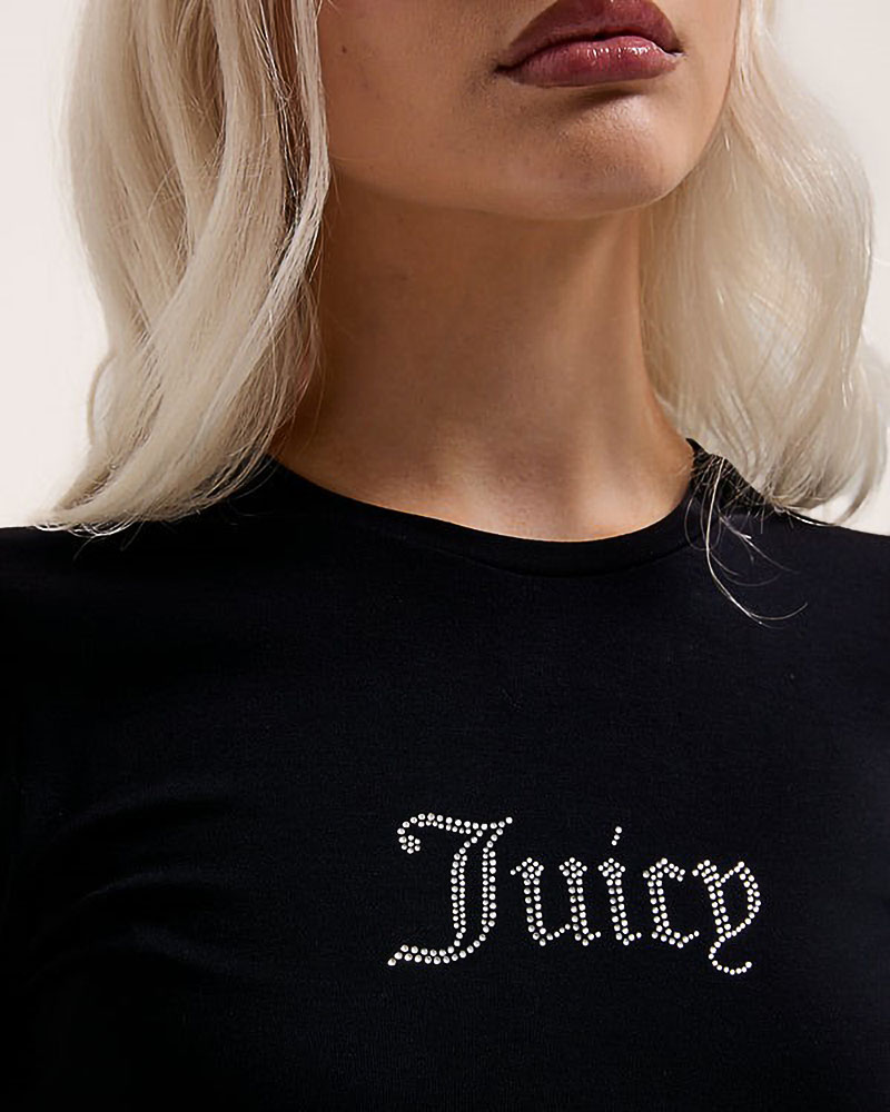 JUICY ESME FITTED TEE - JCWCT225323-101 JUICY ESME FITTED TEE - JCWCT225323-101