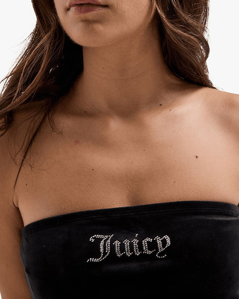 JUICY BANDEAU RUFFLE DRESS - JCWED126311-101