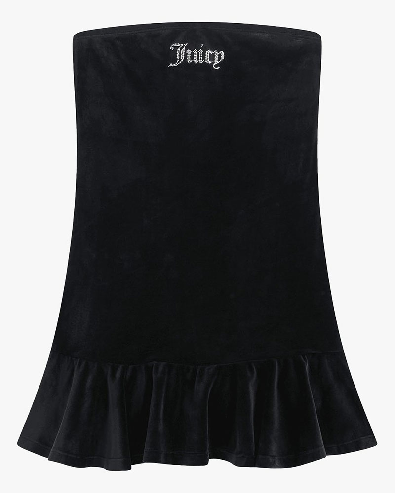 JUICY BANDEAU RUFFLE DRESS - JCWED126311-101