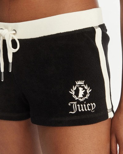 JUICY APPLIQUE TERRY BOOTY SHORTS - JCWHS126315-101