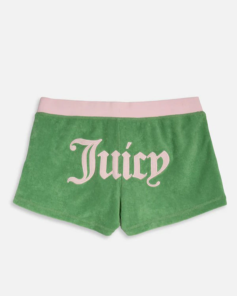 JUICY APPLIQUE TERRY BOOTY SHORTS - JCWHS126315-972