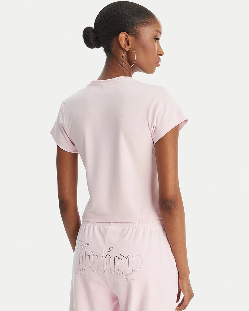 JUICY CAPPED SLEEVE V NECK TSHIRT - JCWCT126318-381