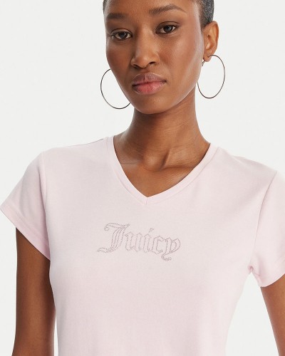 JUICY CAPPED SLEEVE V NECK TSHIRT - JCWCT126318-381