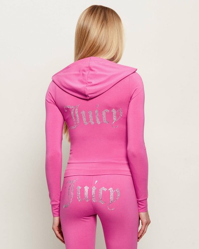 JUICY OOLA OUTLINE HOODIE - JCWAS126306-1006