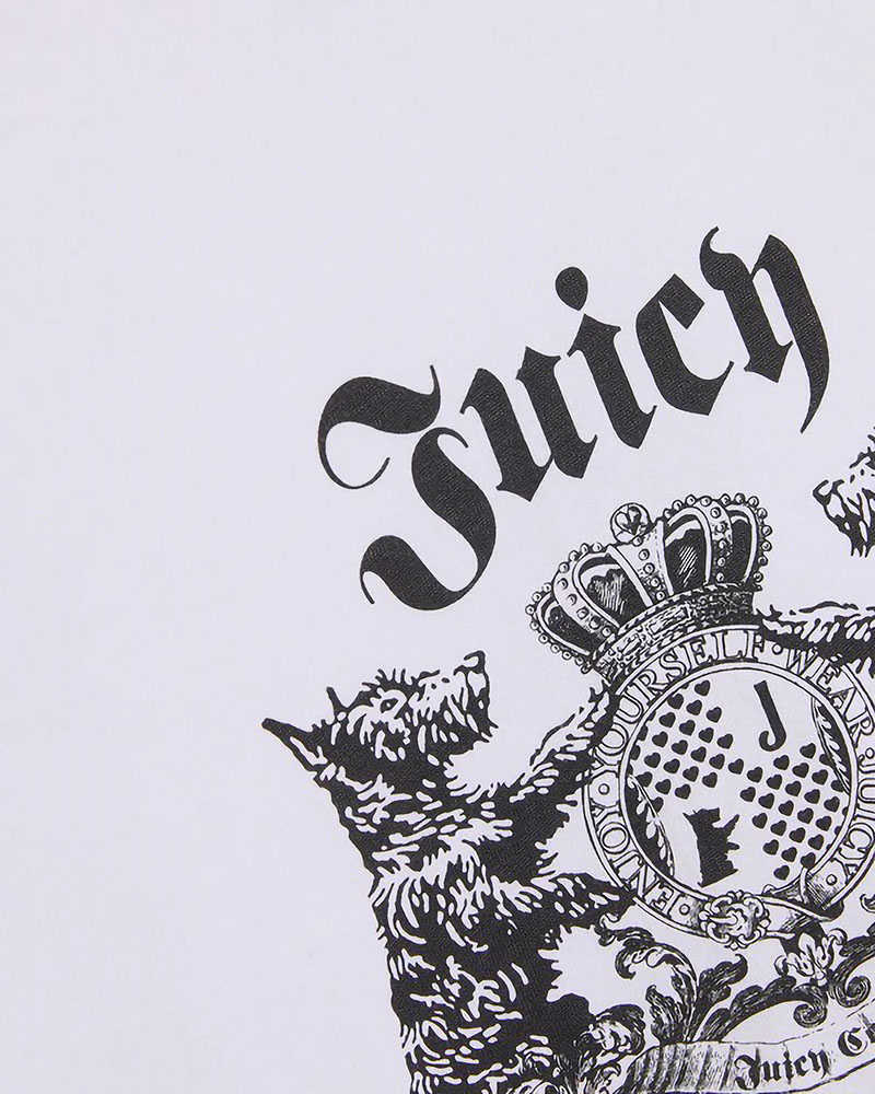 JUICY JUICY DOG CREST BABY TSHIRT - JCNCT126478-117