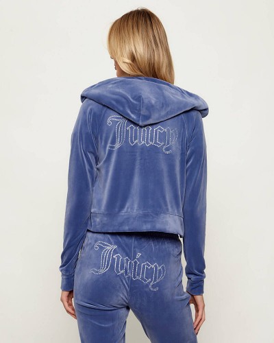 JUICY MADISON OUTLINE HOODIE - JCWAS225306-322 JUICY MADISON OUTLINE HOODIE - JCWAS225306-322