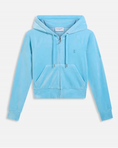 JUICY MADISON OUTLINE HOODIE - JCWAS126326-537