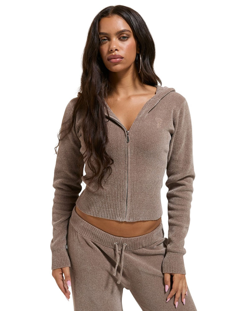 JUICY MAYA KNIT HOODIE - JCWEB005-509