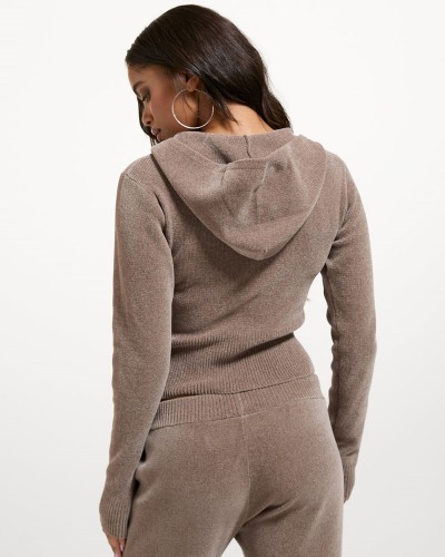 JUICY MAYA KNIT HOODIE - JCWEB005-509