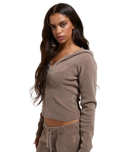 JUICY MAYA KNIT HOODIE - JCWEB005-509