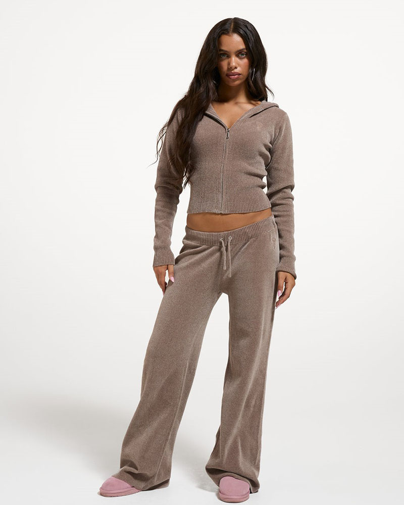 JUICY MAYA KNIT HOODIE - JCWEB005-509