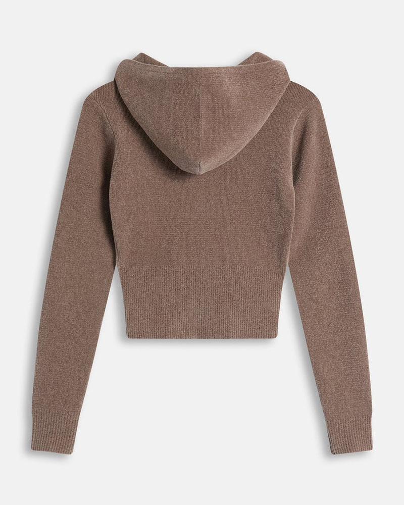 JUICY MAYA KNIT HOODIE - JCWEB005-509