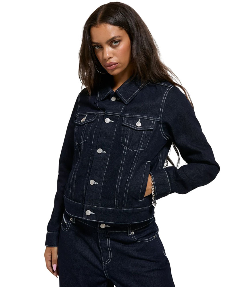 JUICY DOG CREST DENIM JACKET - JCDIJ226951-432