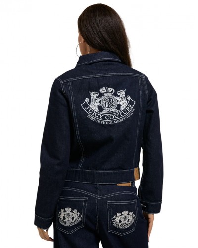 JUICY DOG CREST DENIM JACKET - JCDIJ226951-432