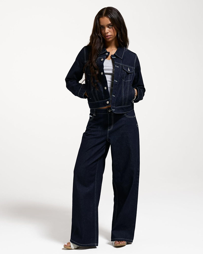 JUICY DOG CREST DENIM JACKET - JCDIJ226951-432
