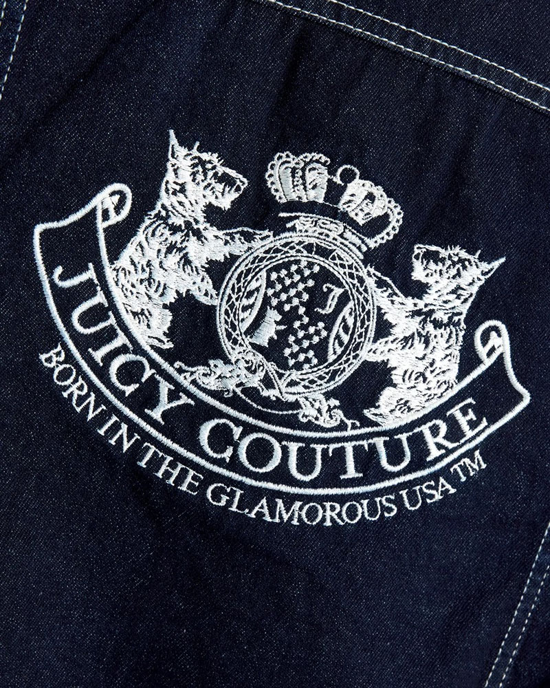 JUICY DOG CREST DENIM JACKET - JCDIJ226951-432