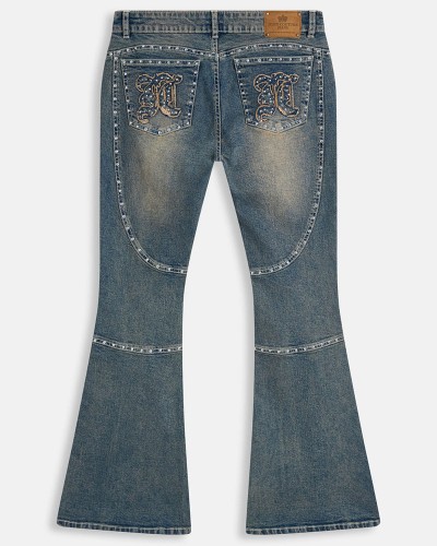 JUICY STUD JUICY MOTO FLARE JEAN - JCDJE226957-1097