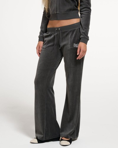 JUICY REGAL REBELLE CAISA ULTRA LOW RISE PANT - JCGBJ226012-378