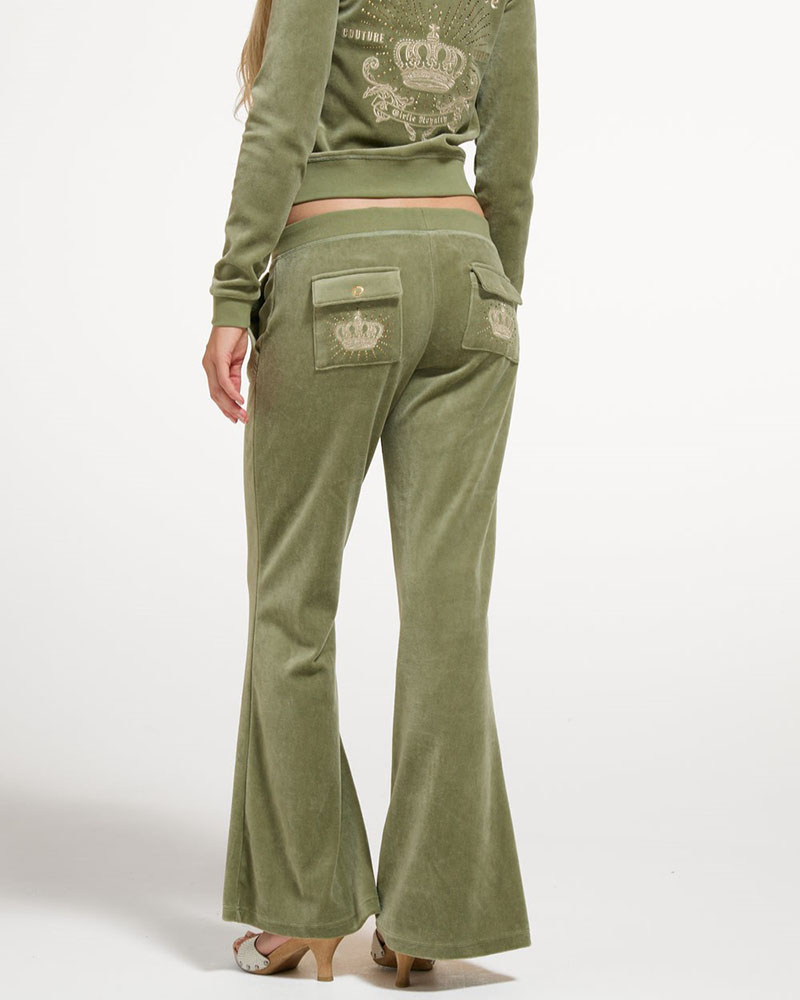 JUICY REGAL REBELLE CAISA ULTRA LOW RISE PANT - JCGBJ226012-582