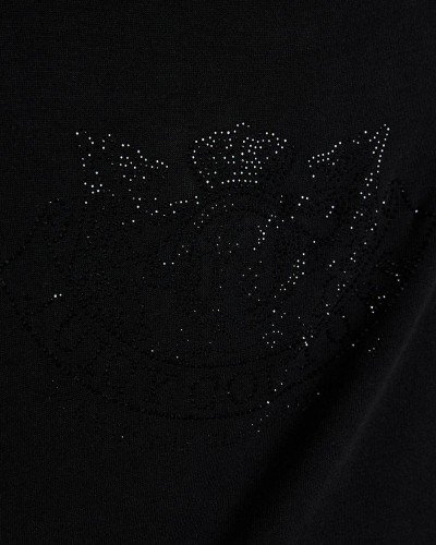 JUICY DIAMANTE DOG CREST 
LONG SLEEVE T-SHIRT - JCWCT226328-101