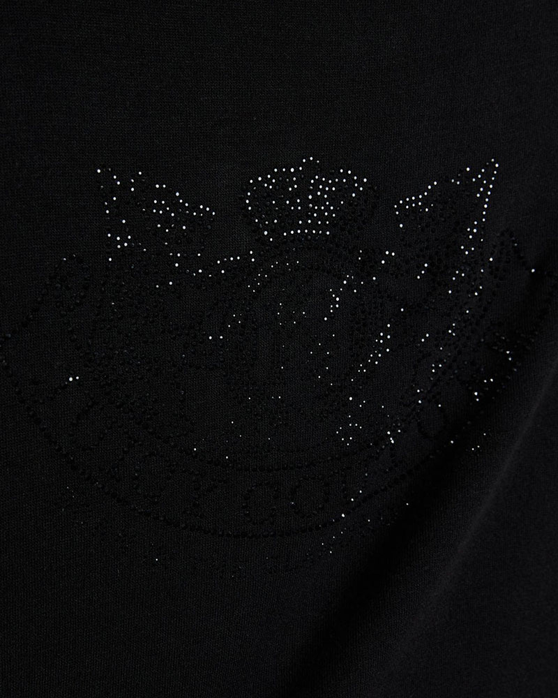 JUICY DIAMANTE DOG CREST 
LONG SLEEVE T-SHIRT - JCWCT226328-101