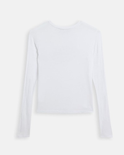 JUICY DIAMANTE DOG CREST 
LONG SLEEVE T-SHIRT - JCWCT226328-117