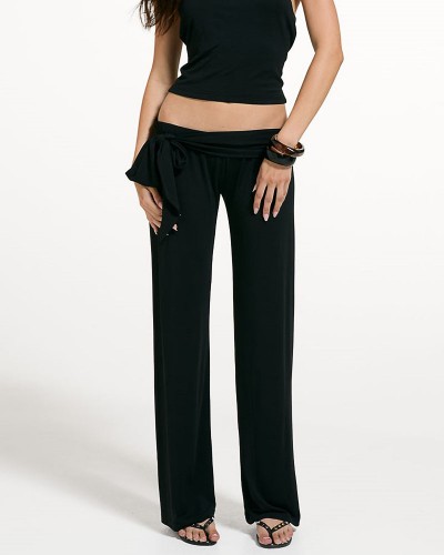 JUICY EMERSON BELTED STRAIGHT LEG PANT - JCWFE226332-101