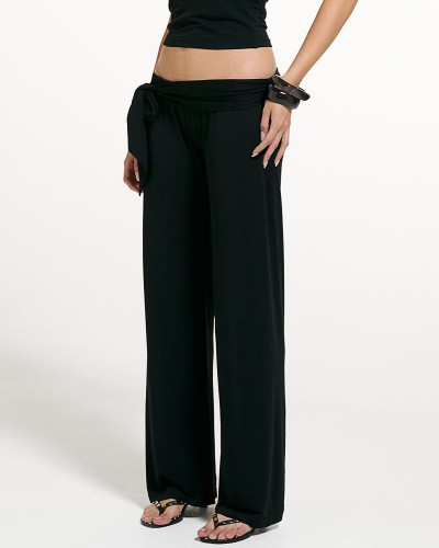 JUICY EMERSON BELTED STRAIGHT LEG PANT - JCWFE226332-101