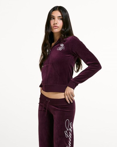 JUICY SCRIPT REBELLE ROBYN HOODIE - JCWAS226318-755