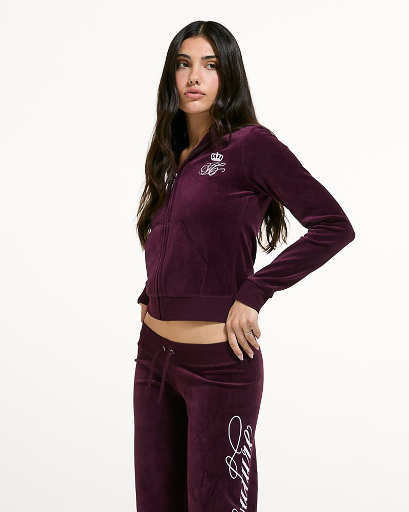 JUICY SCRIPT REBELLE ROBYN HOODIE - JCWAS226318-755