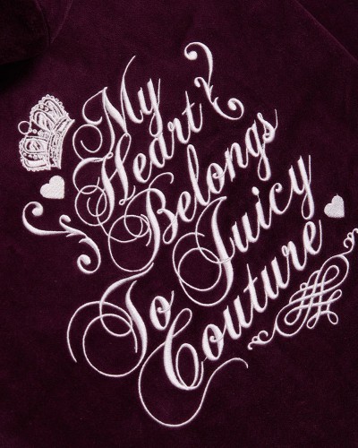 JUICY SCRIPT REBELLE ROBYN HOODIE - JCWAS226318-755